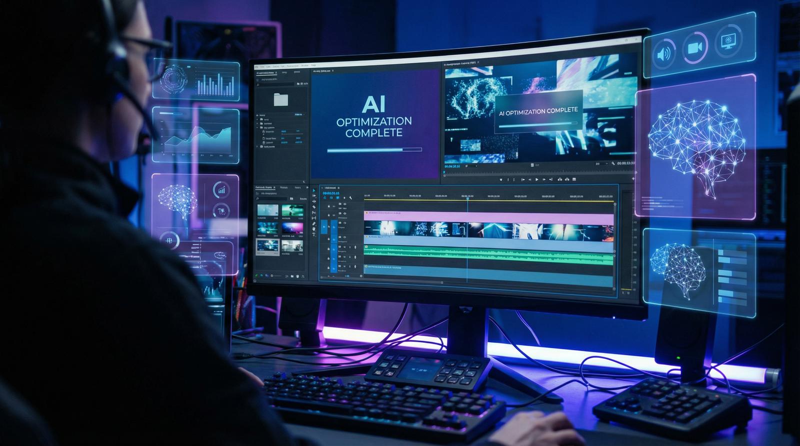 草莓视频 AI视频剪辑演示